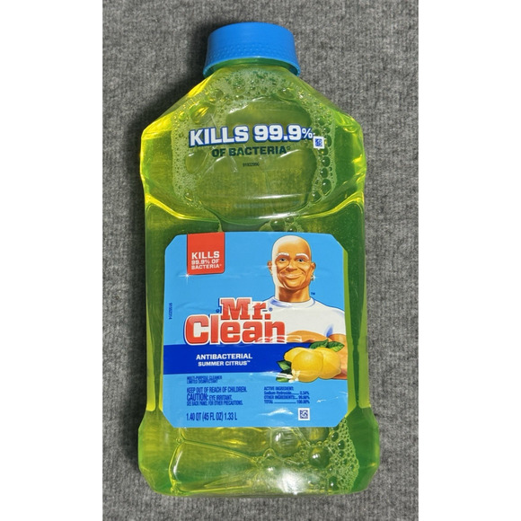 Mr. Clean Antibacterial Multi-Purpose Cleaner Summer Citrus 45 fl OZ. NEW - Picture 6 of 7